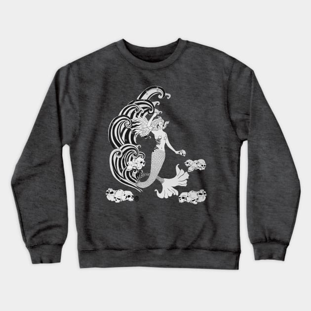 Siren Song Crewneck Sweatshirt by Polkadotdreamer